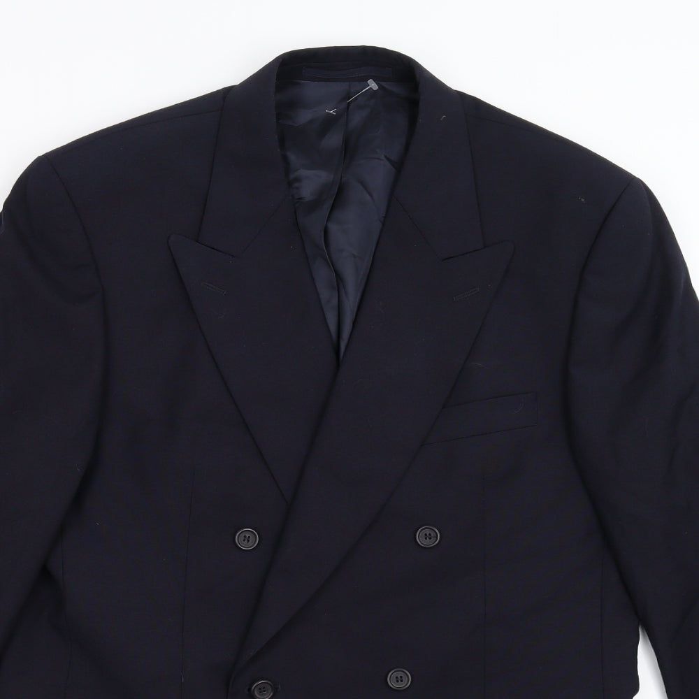 Principles Mens Blue   Jacket Suit Jacket Size 40