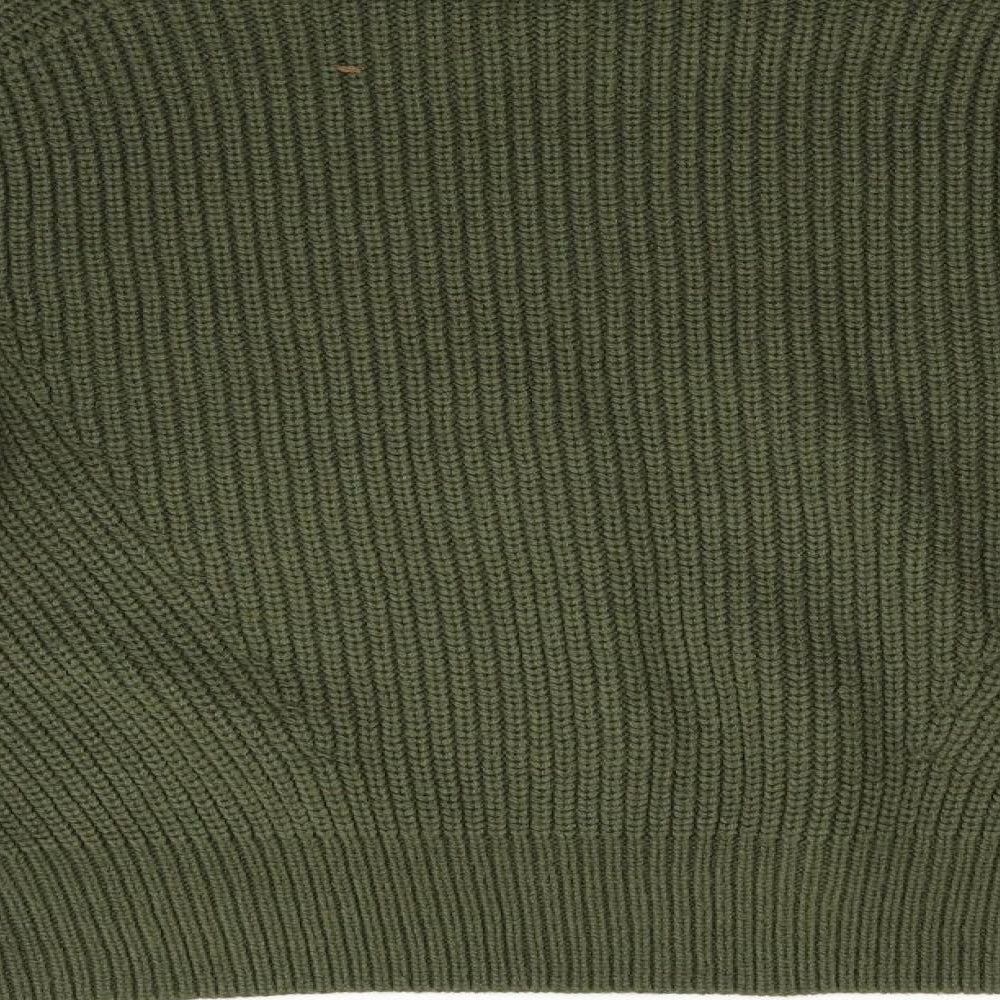 New Look Womens Green  Knit Pullover Jumper Size S