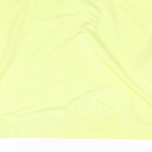 New Look Womens Yellow   Pullover Sweatshirt Size M