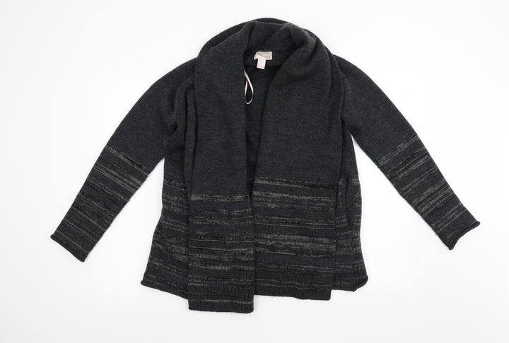 FOREVER 21 Womens Grey   Cardigan Jumper Size L