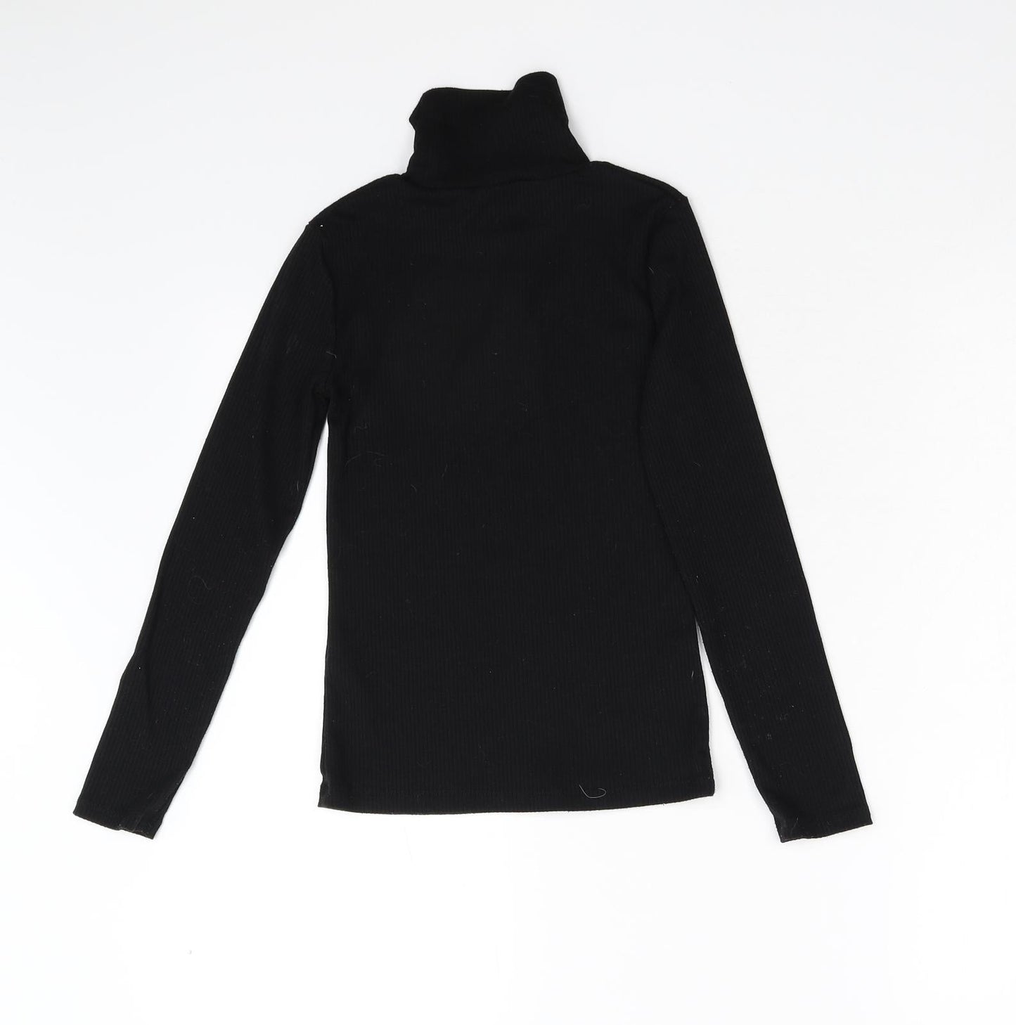 F&F Girls Black   Pullover Jumper Size 9-10 Years