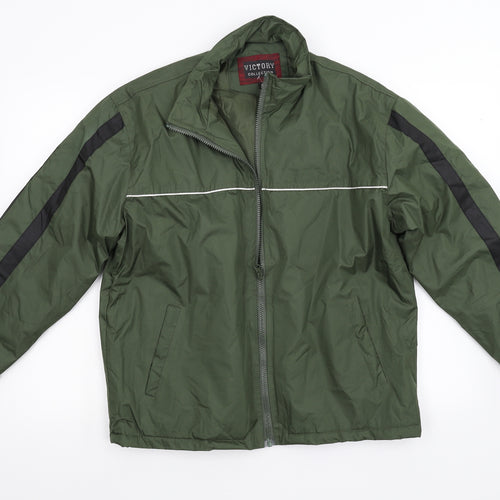Victory Collection Mens Green   Jacket  Size L