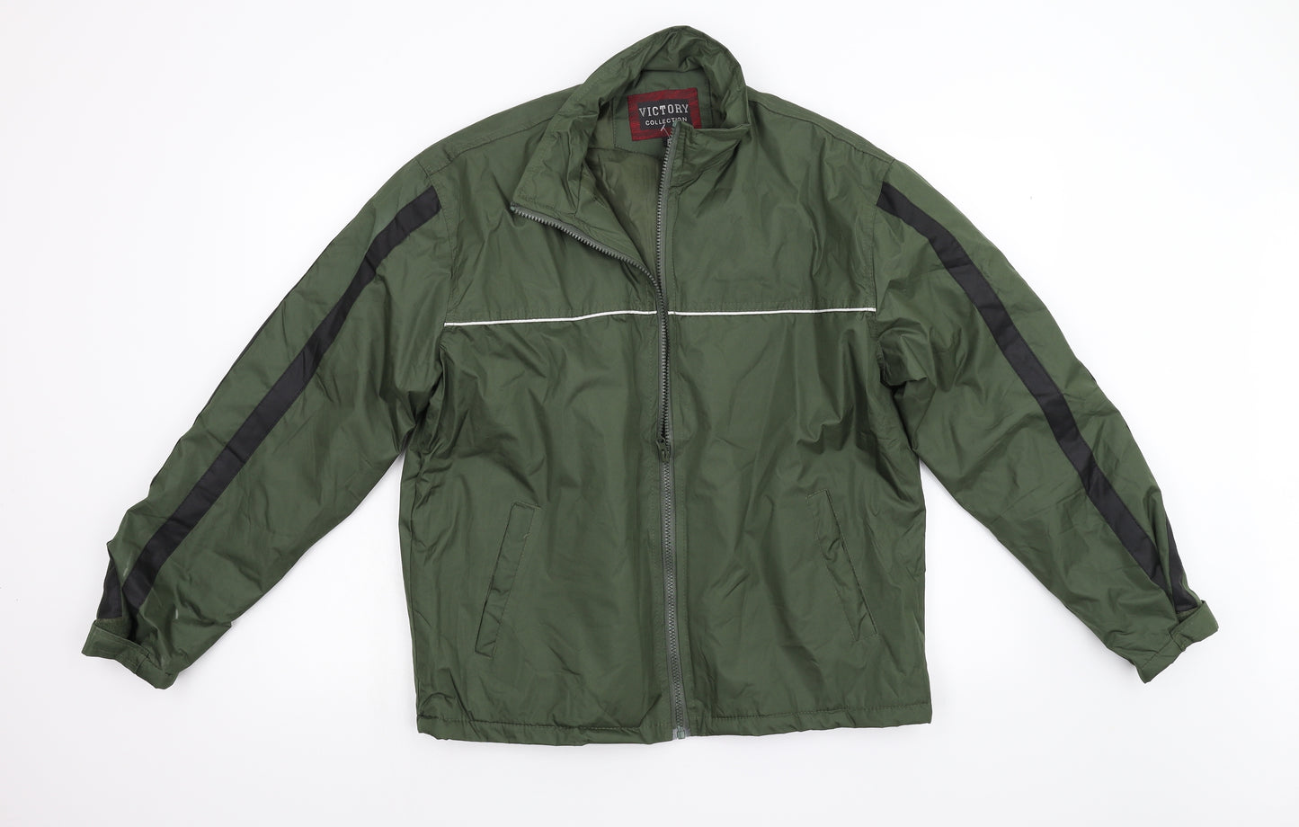 Victory Collection Mens Green   Jacket  Size L