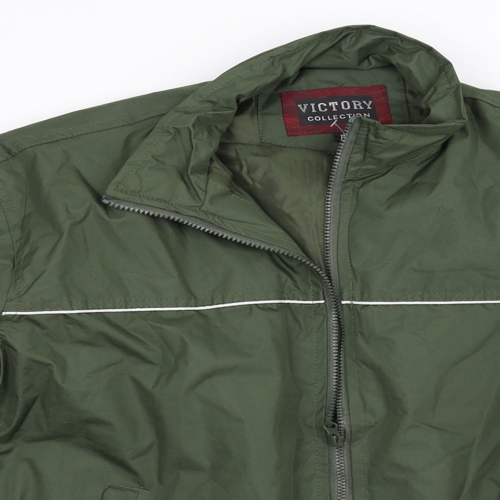 Victory Collection Mens Green   Jacket  Size L