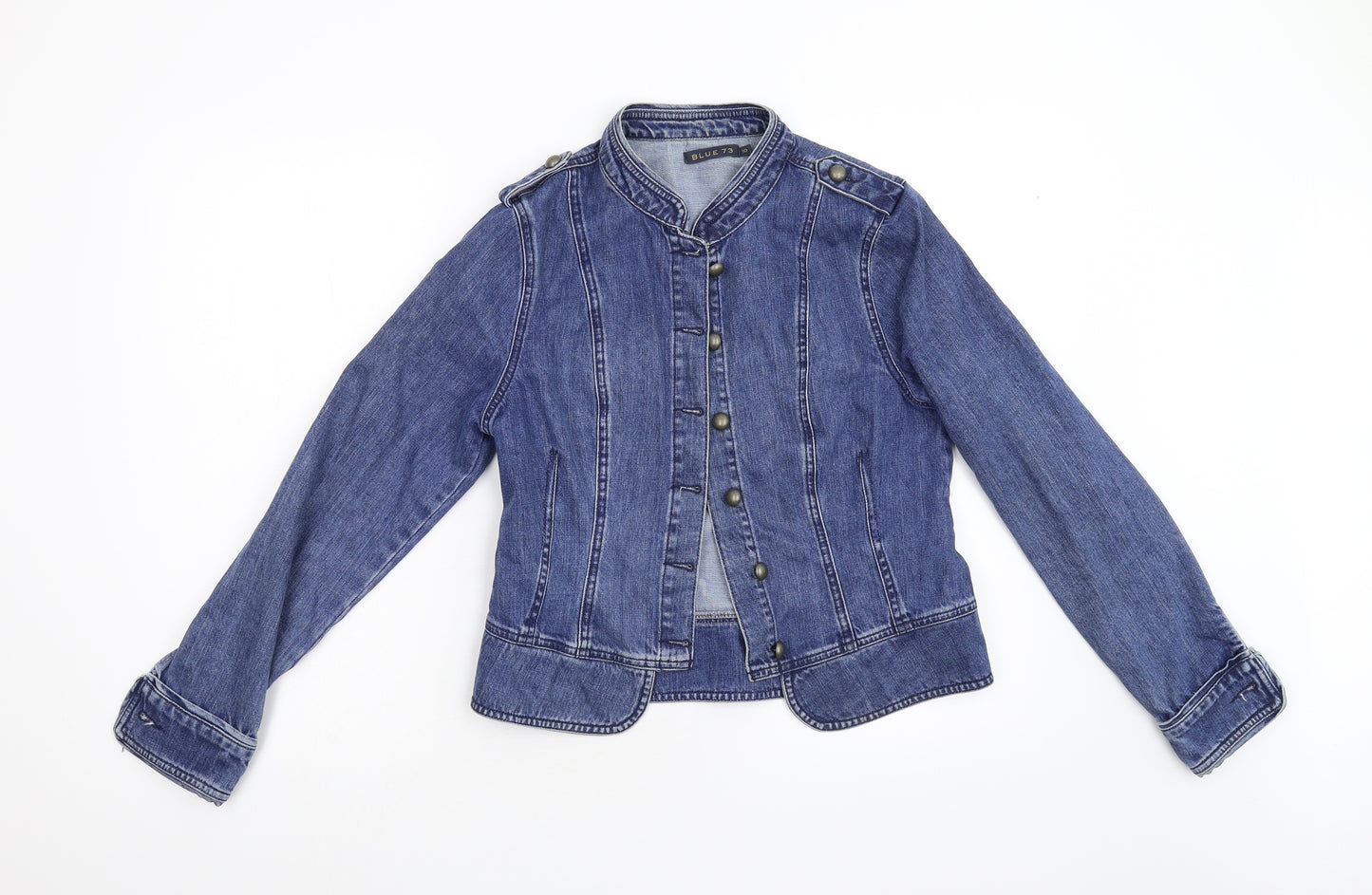 Blue 73 Womens Blue   Jacket  Size 10