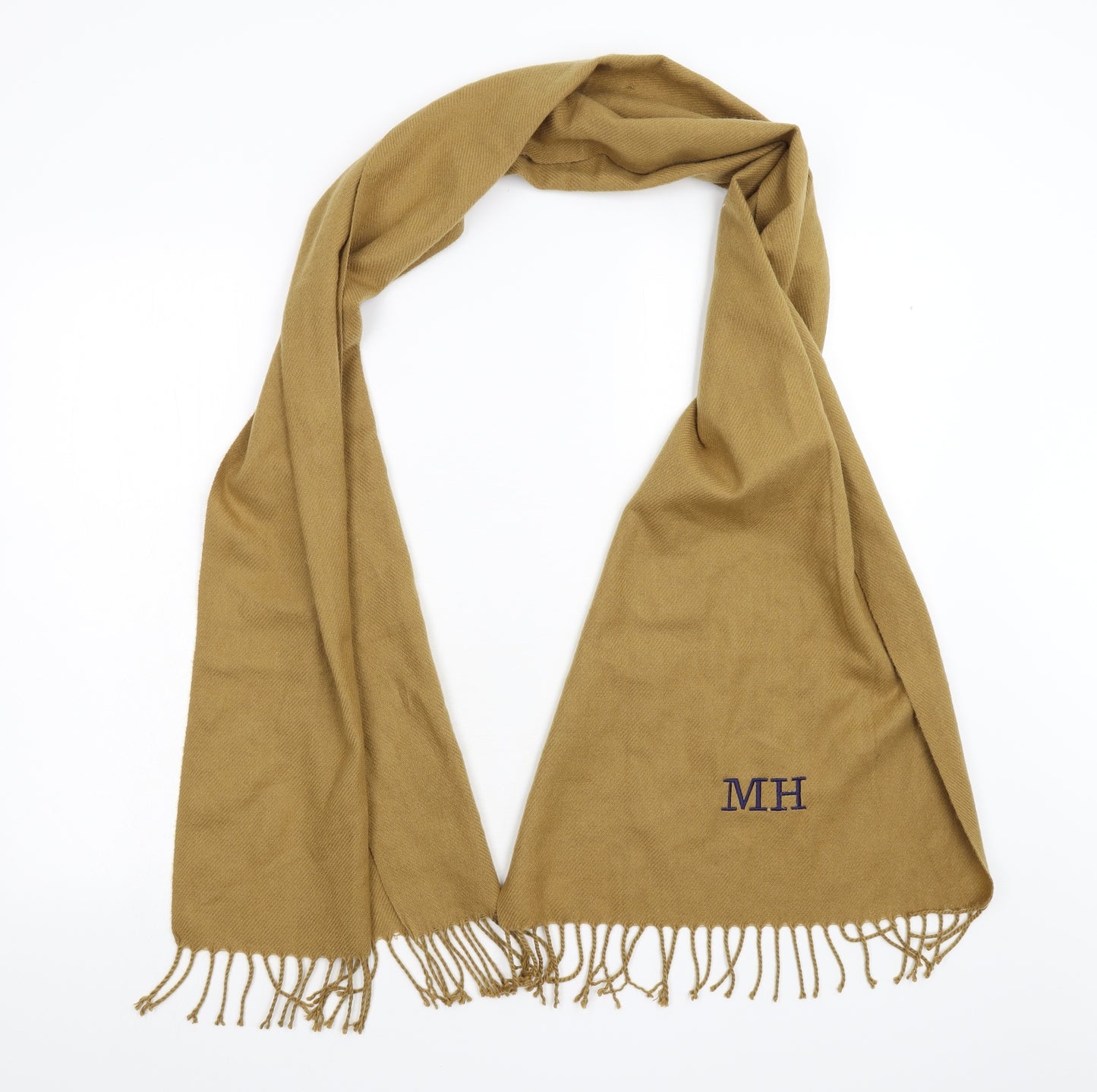 Preworn Unisex Brown   Scarf  One Size  - Monogrammed MH