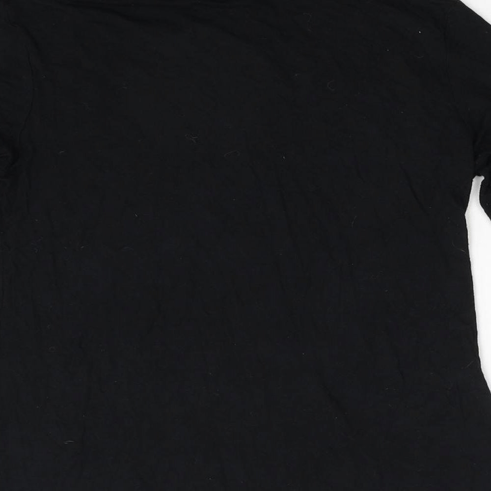 Unit Womens Black   Basic T-Shirt Size M