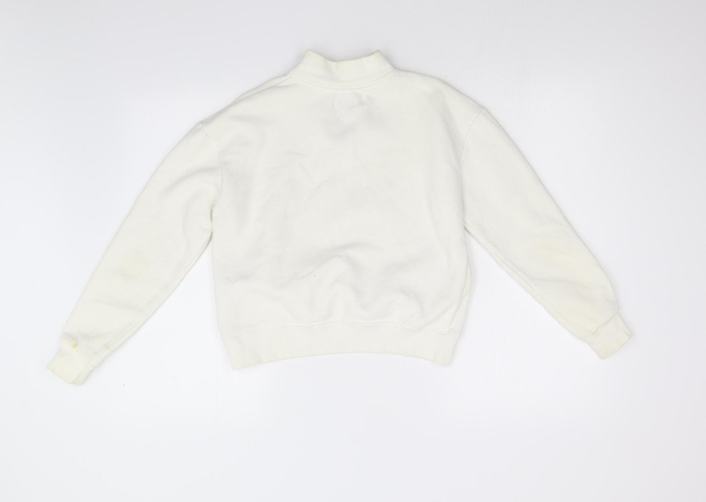 Pull & Bear Womens Ivory   Pullover Jumper Size XS