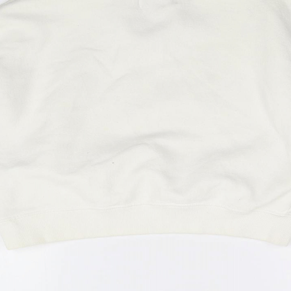 Pull & Bear Womens Ivory   Pullover Jumper Size XS