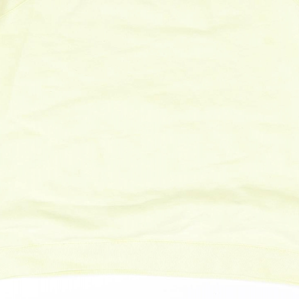 Jack Wills Womens Yellow   Pullover Sweatshirt Size 6