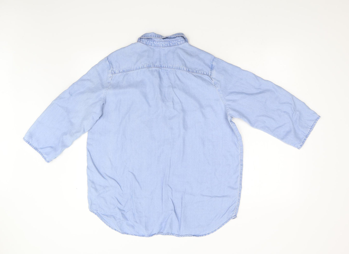 George Womens Blue   Basic Blouse Size 16