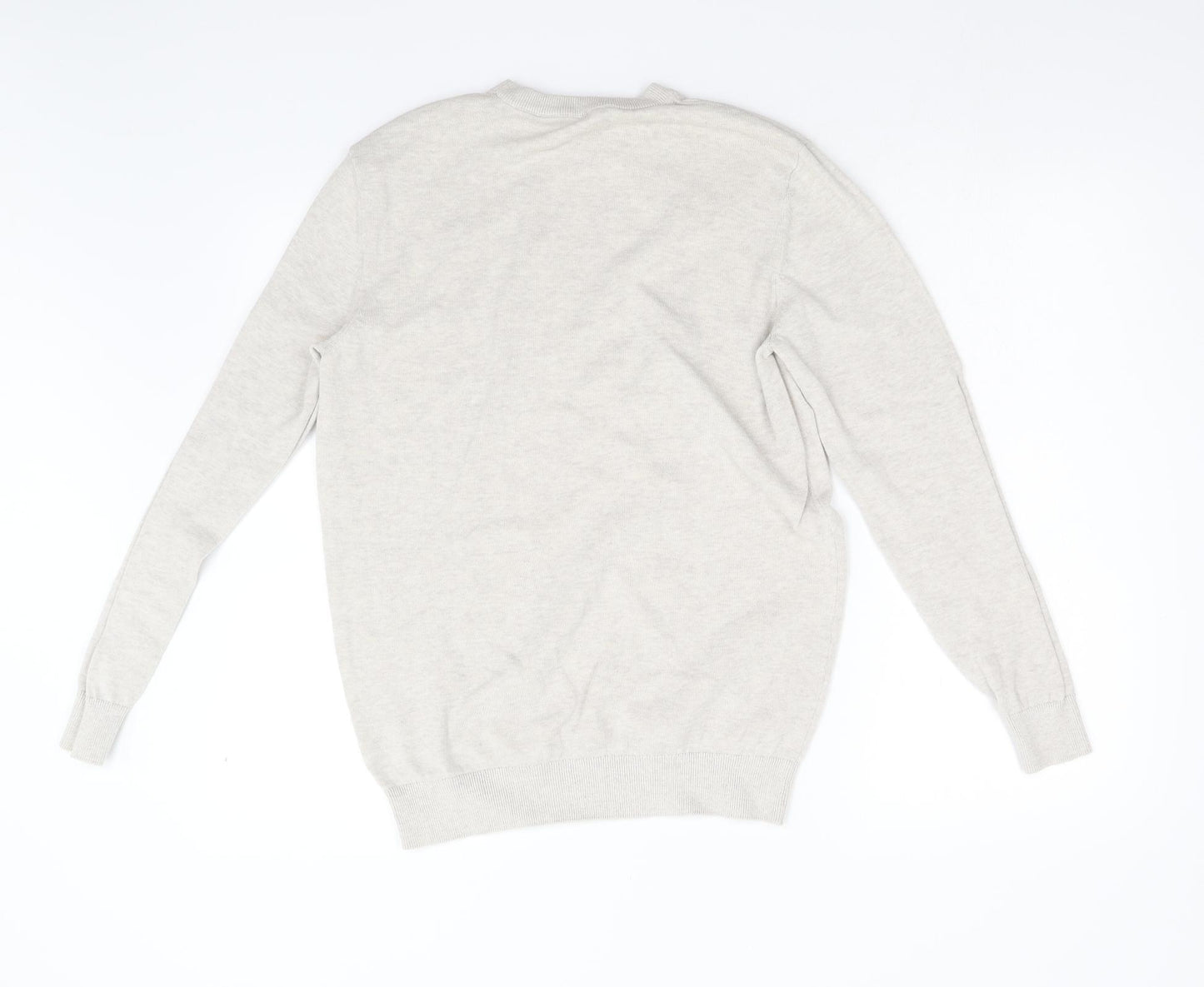 George Mens Grey   Pullover Jumper Size M