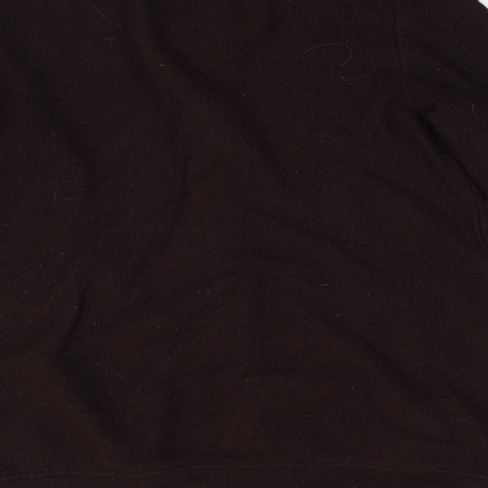 Zara Womens Brown   Overcoat Coat Size L