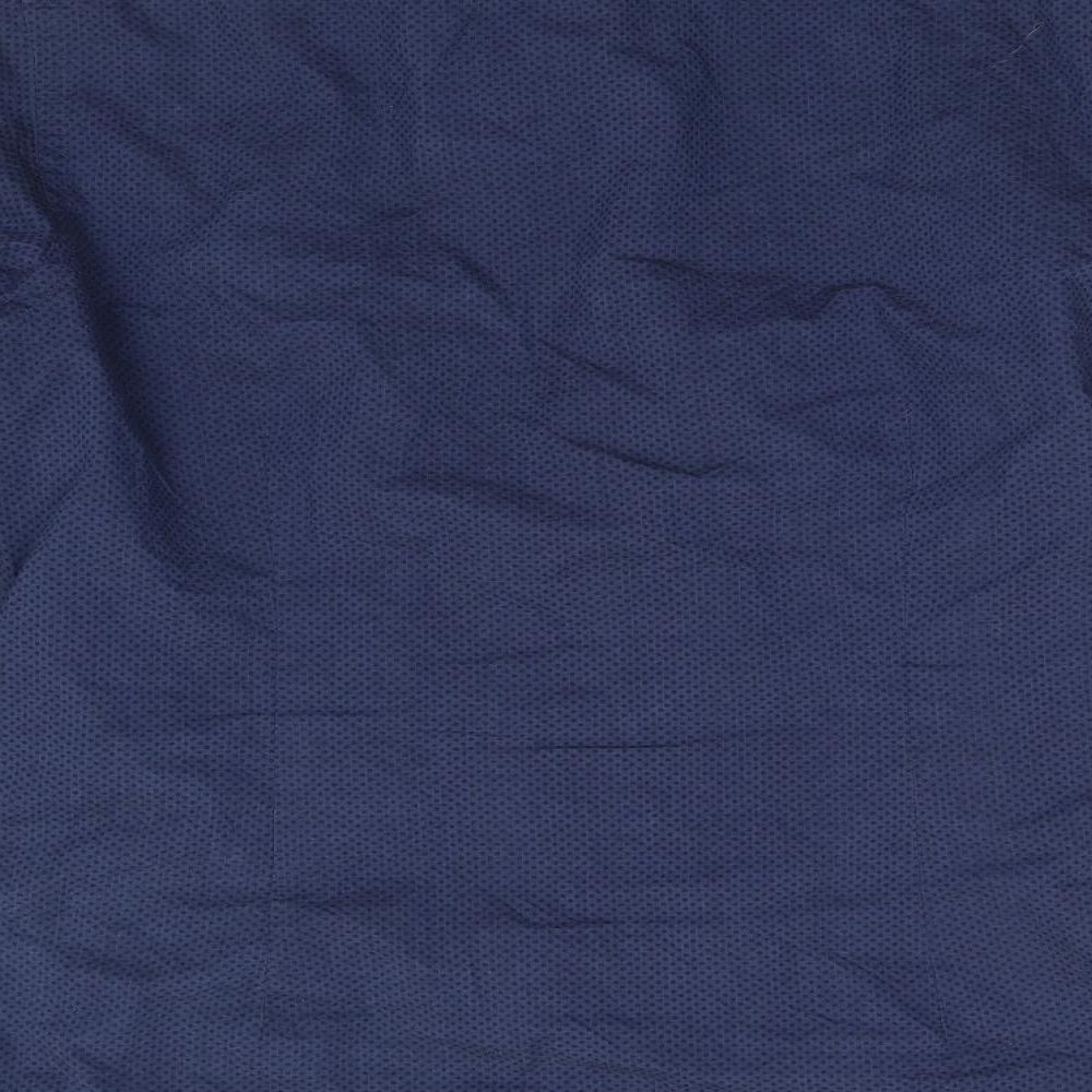 Simon Carter Mens Blue    Button-Up Size M