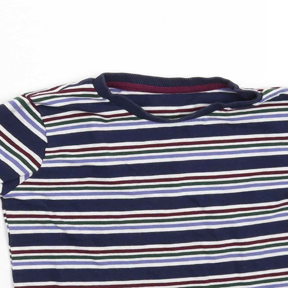 Matalan Boys Multicoloured Striped  Basic T-Shirt Size 4-5 Years