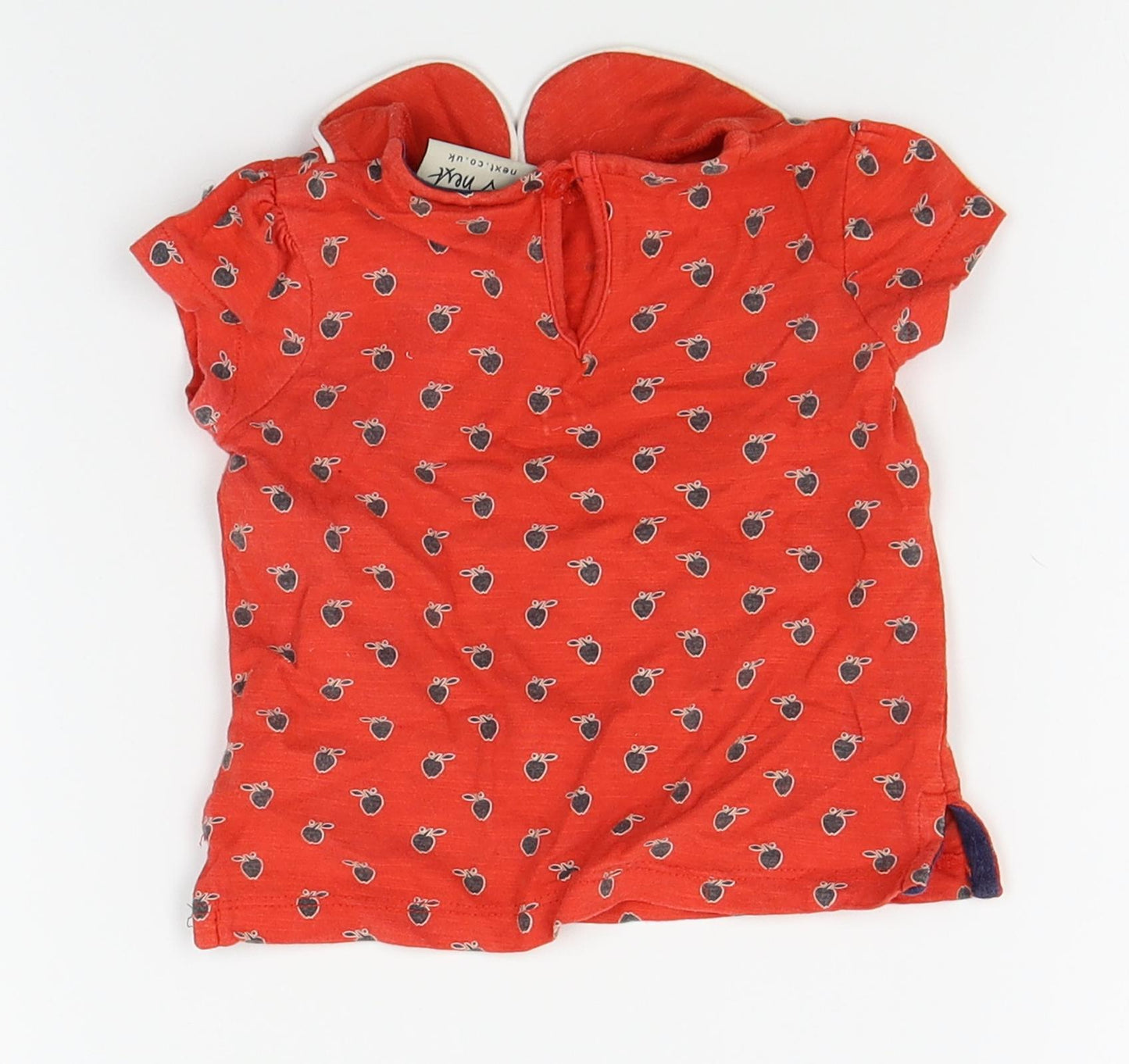 NEXT Girls Red   Basic Blouse Size 3-6 Months