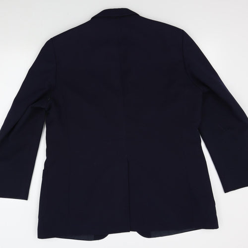 St Michael Mens Blue   Jacket Blazer Size M