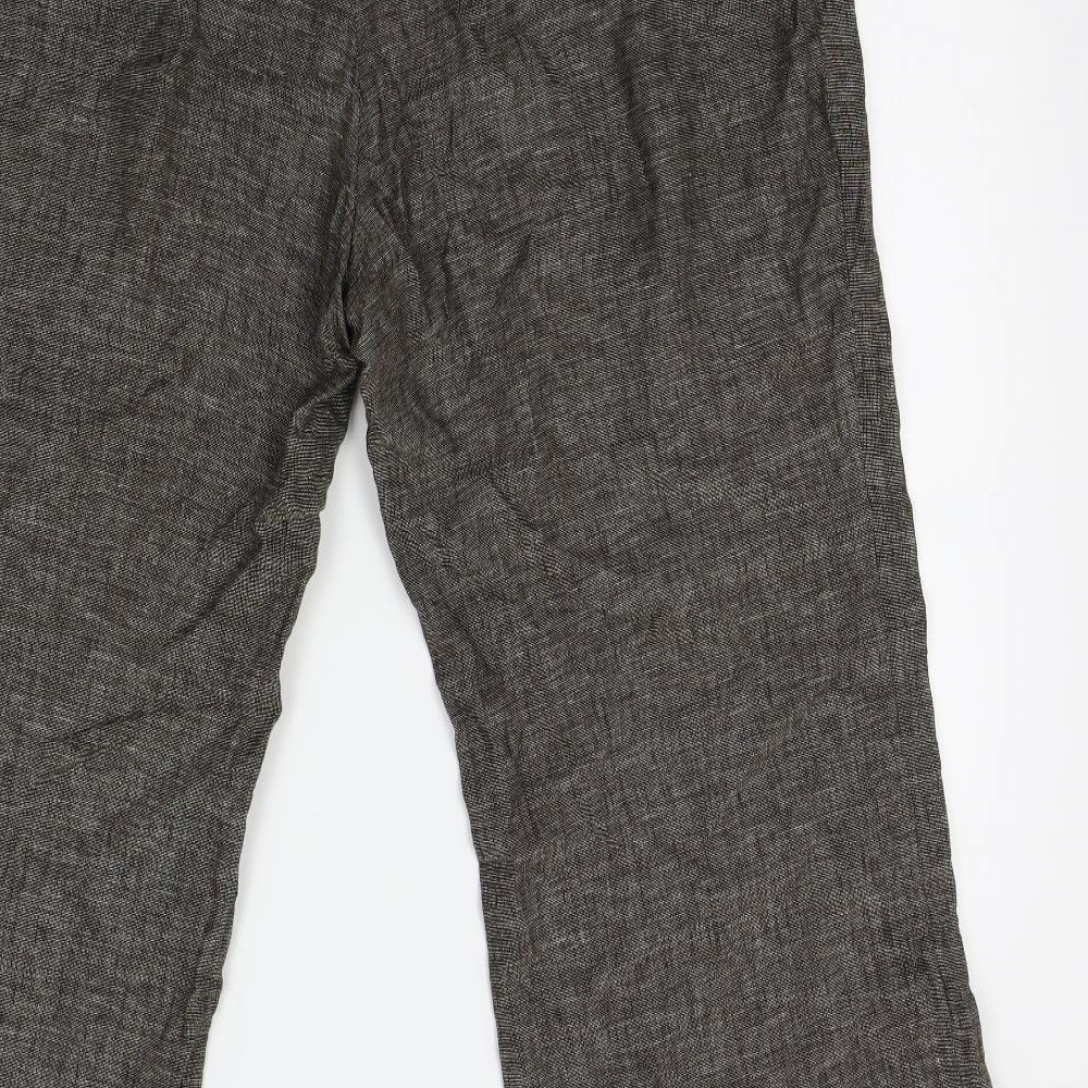 Debenhams Womens Brown   Trousers  Size 18 L24 in