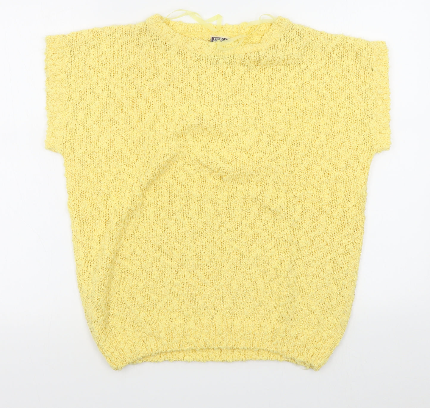 Yessica Womens Yellow   Pullover Jumper Size 12
