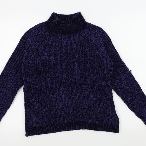 M&Co Womens Blue   Pullover Jumper Size 12