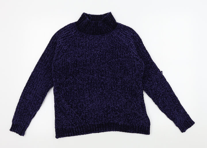 M&Co Womens Blue   Pullover Jumper Size 12