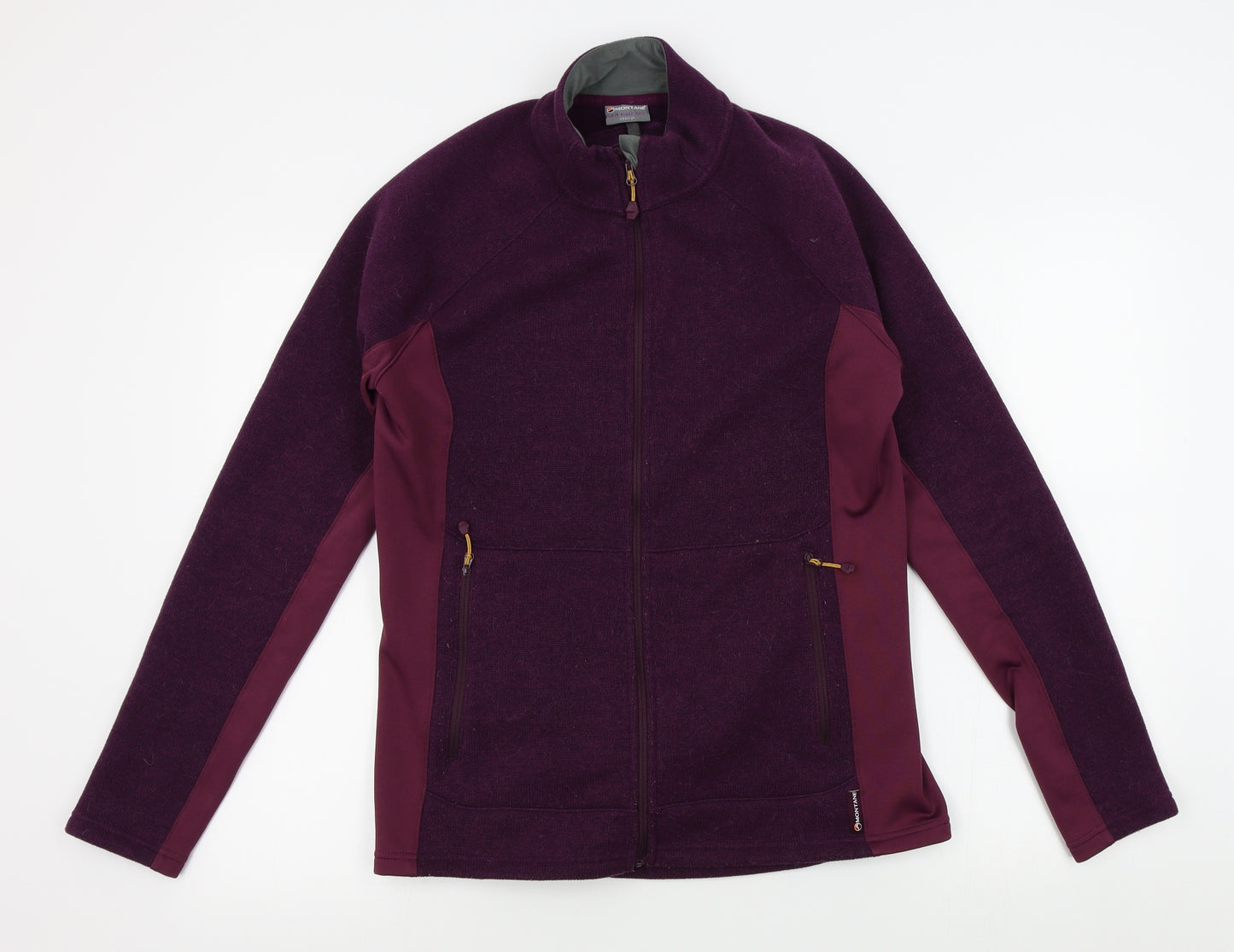 Montane Womens Red   Full Zip Sweatshirt Size 14
