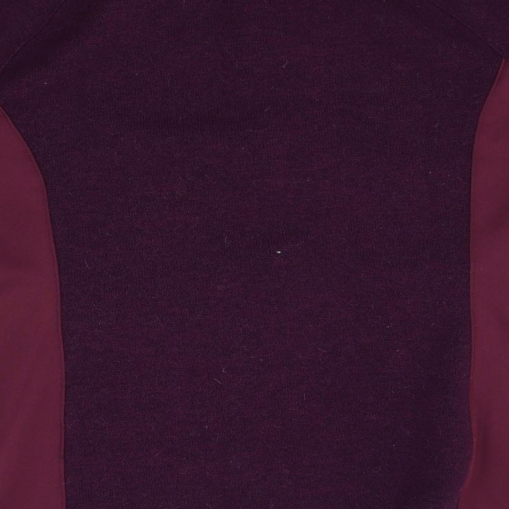 Montane Womens Red   Full Zip Sweatshirt Size 14