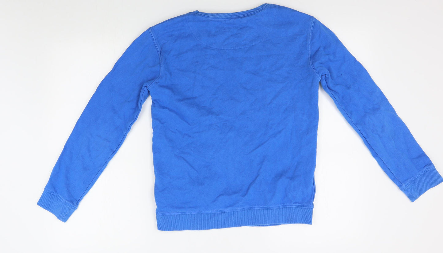 John Lewis Boys Blue   Pullover Jumper Size 13 Years