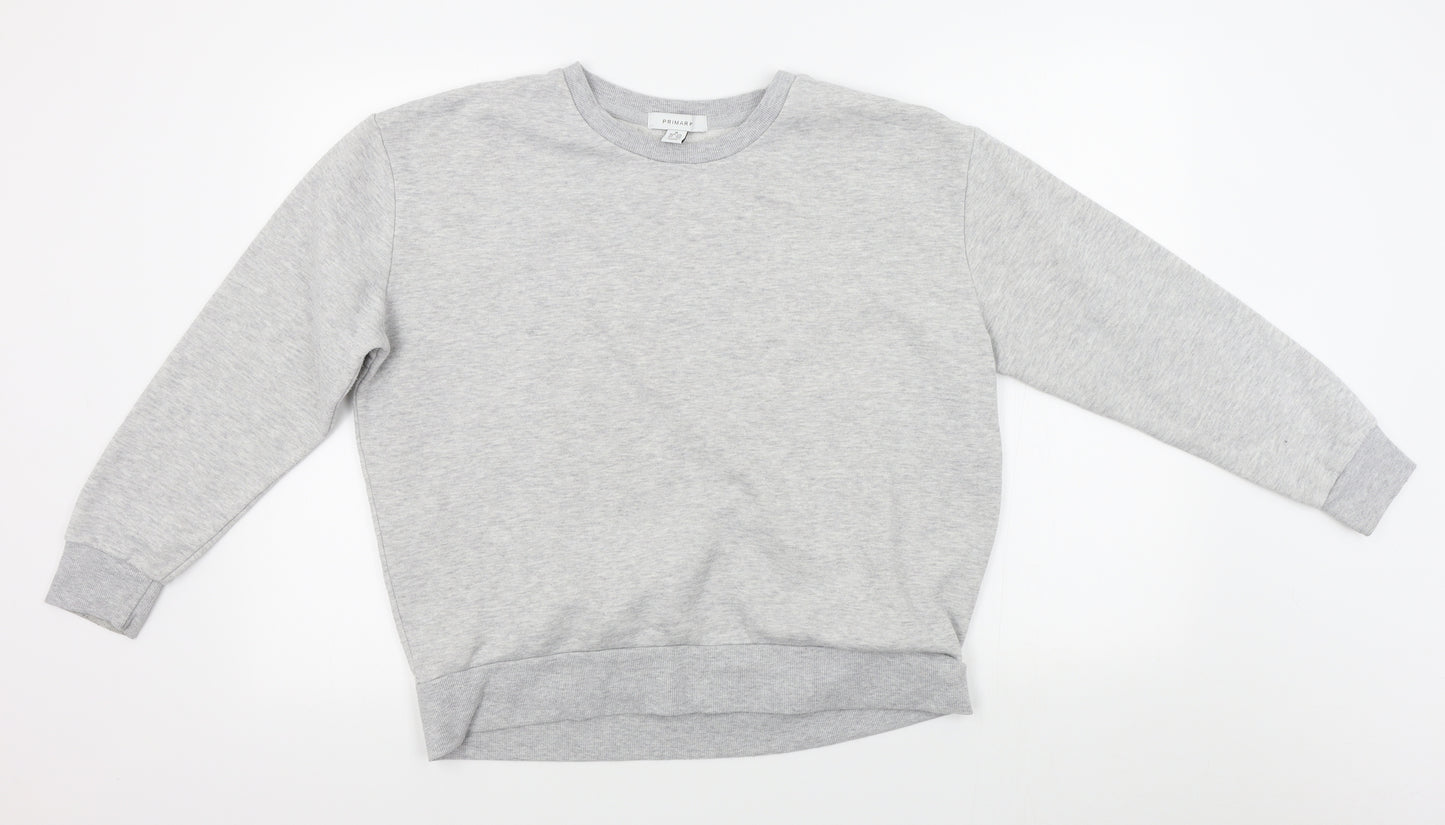 Primark Womens Grey   Pullover Jumper Size M