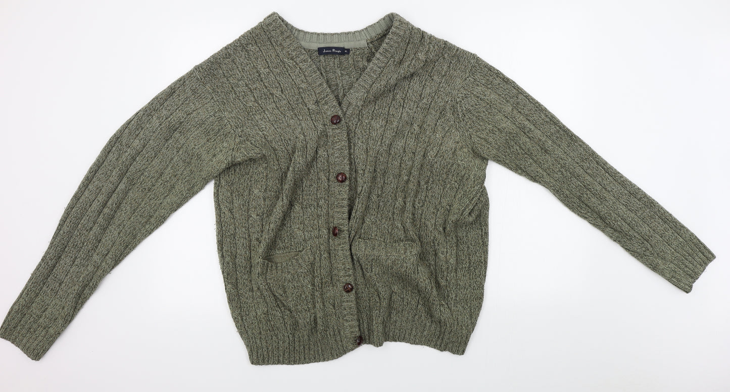 james pringle Womens Green   Cardigan Jumper Size XL