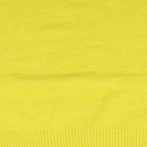 H&M Womens Yellow   Pullover Jumper Size S