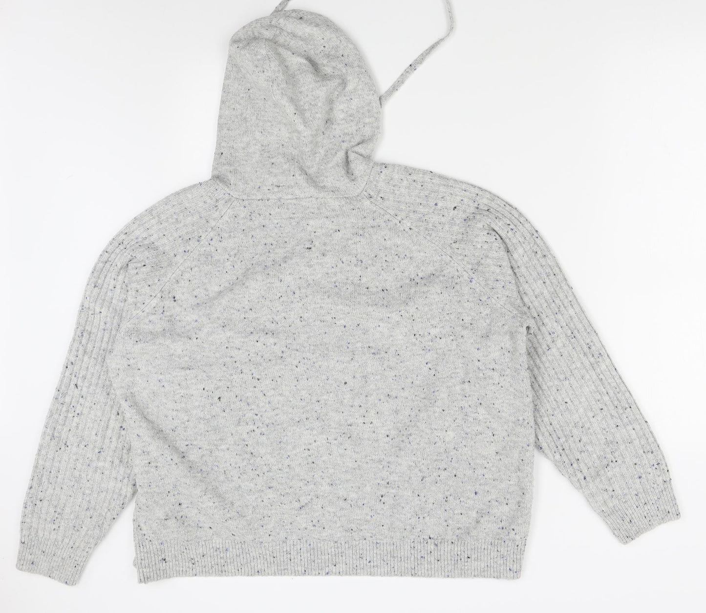 M&S Womens Grey   Pullover Hoodie Size XL