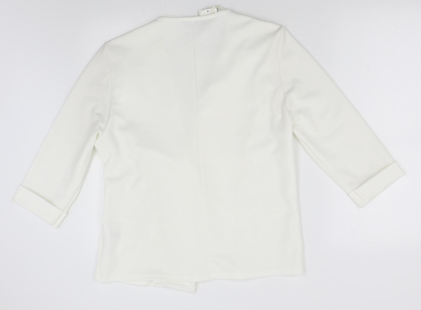 Quiz Womens White   Cardigan Jumper Size 18