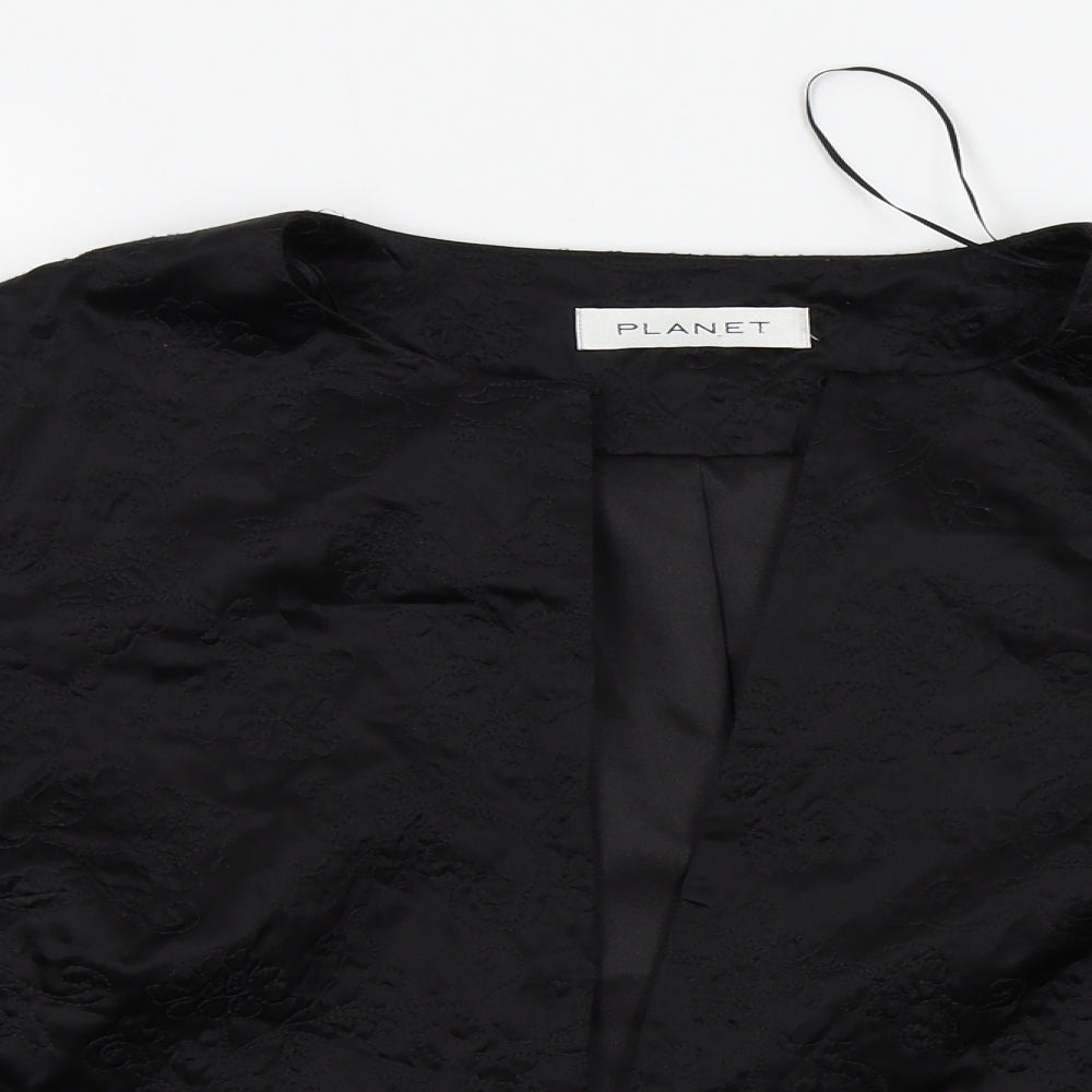 planet Womens Black   Jacket Blazer Size 14