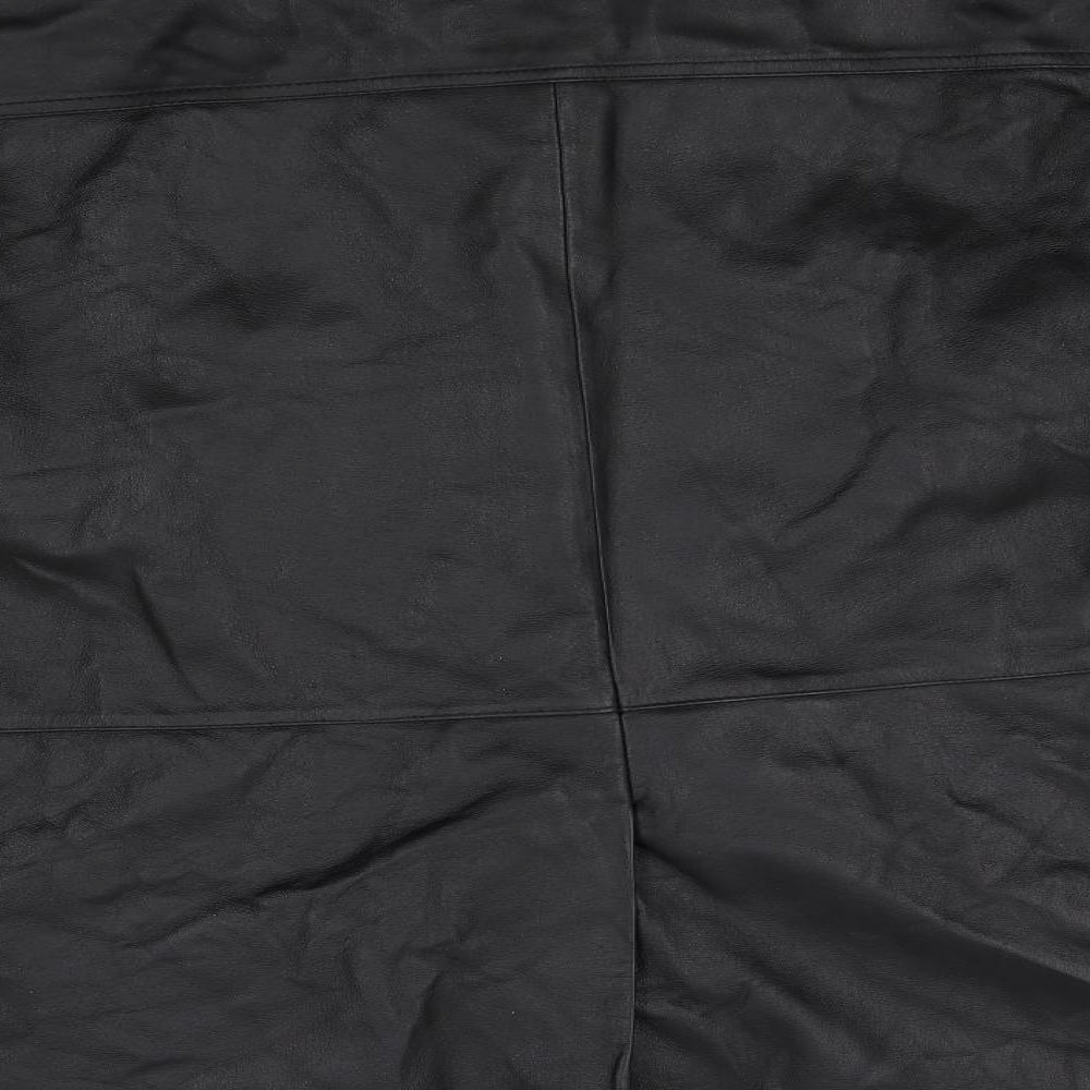 Milan Mens Black   Overcoat Coat Size L