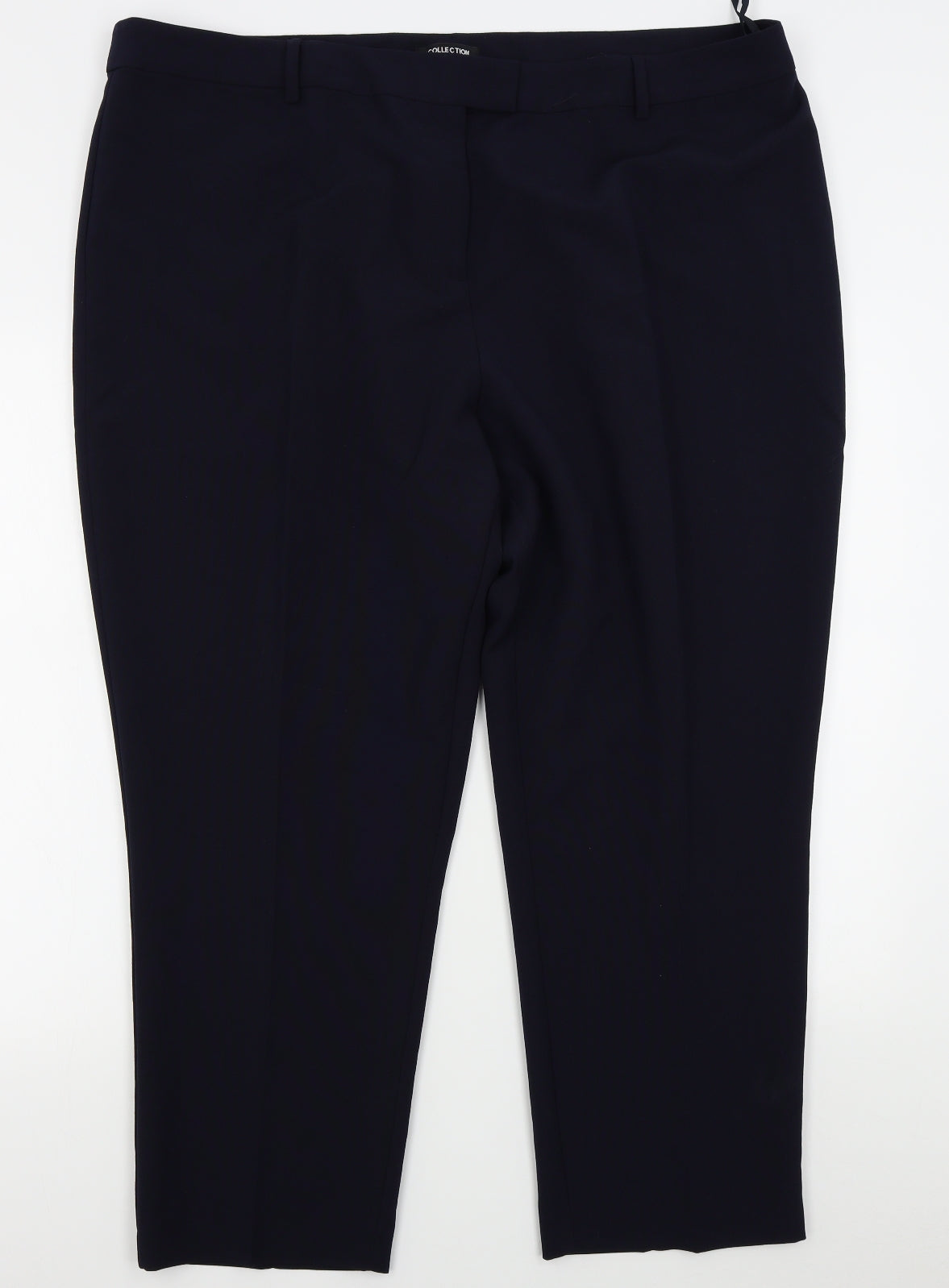 Debenhams Womens Blue   Trouser Suit Suit Trousers Size 22 L24 in - short leg