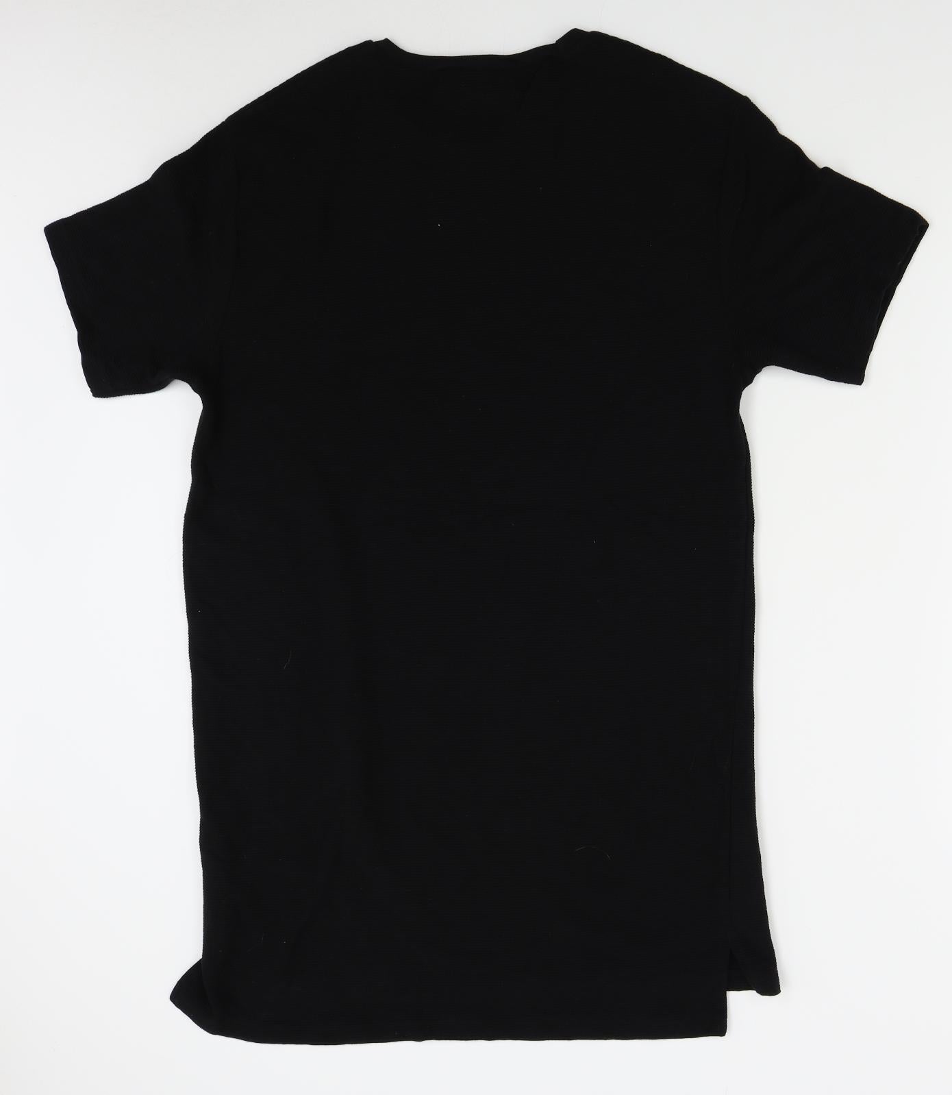 Topman Mens Black   Pullover Jumper Size M