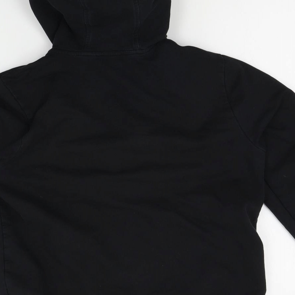 HUGO BOSS Womens Black   Full Zip Hoodie Size 14