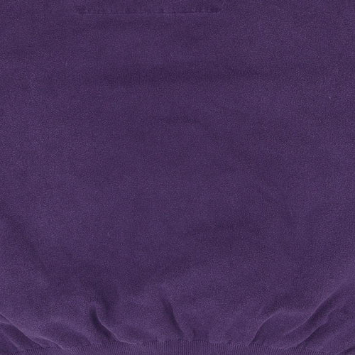 M&S Mens Purple   Pullover Jumper Size L  - Collar Insert