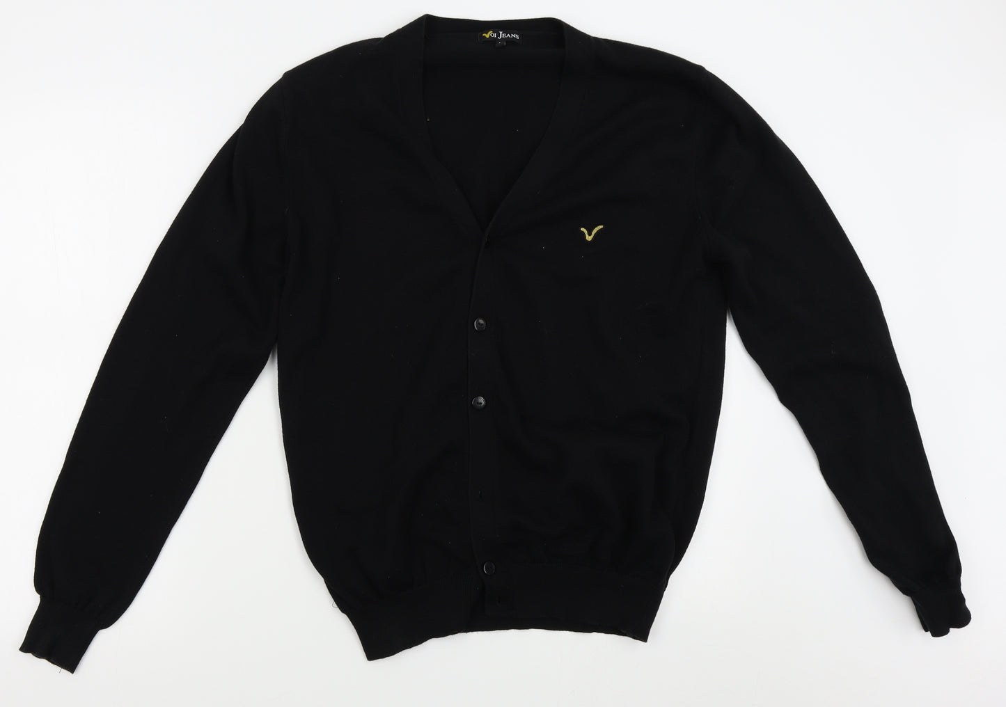 Voi Jeans Womens Black   Cardigan Jumper Size L