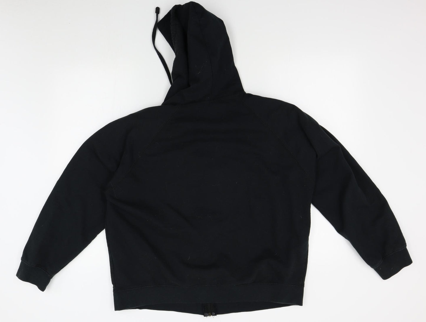 sf mEN Mens Black   Full Zip Hoodie Size L