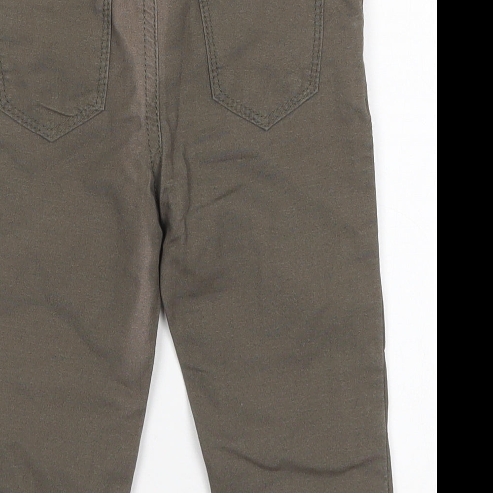 Denim Co Boys Brown   Cargo Trousers Size 18-24 Months