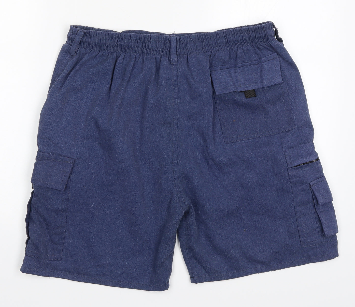 Amir Mens Blue   Bermuda Shorts Size M