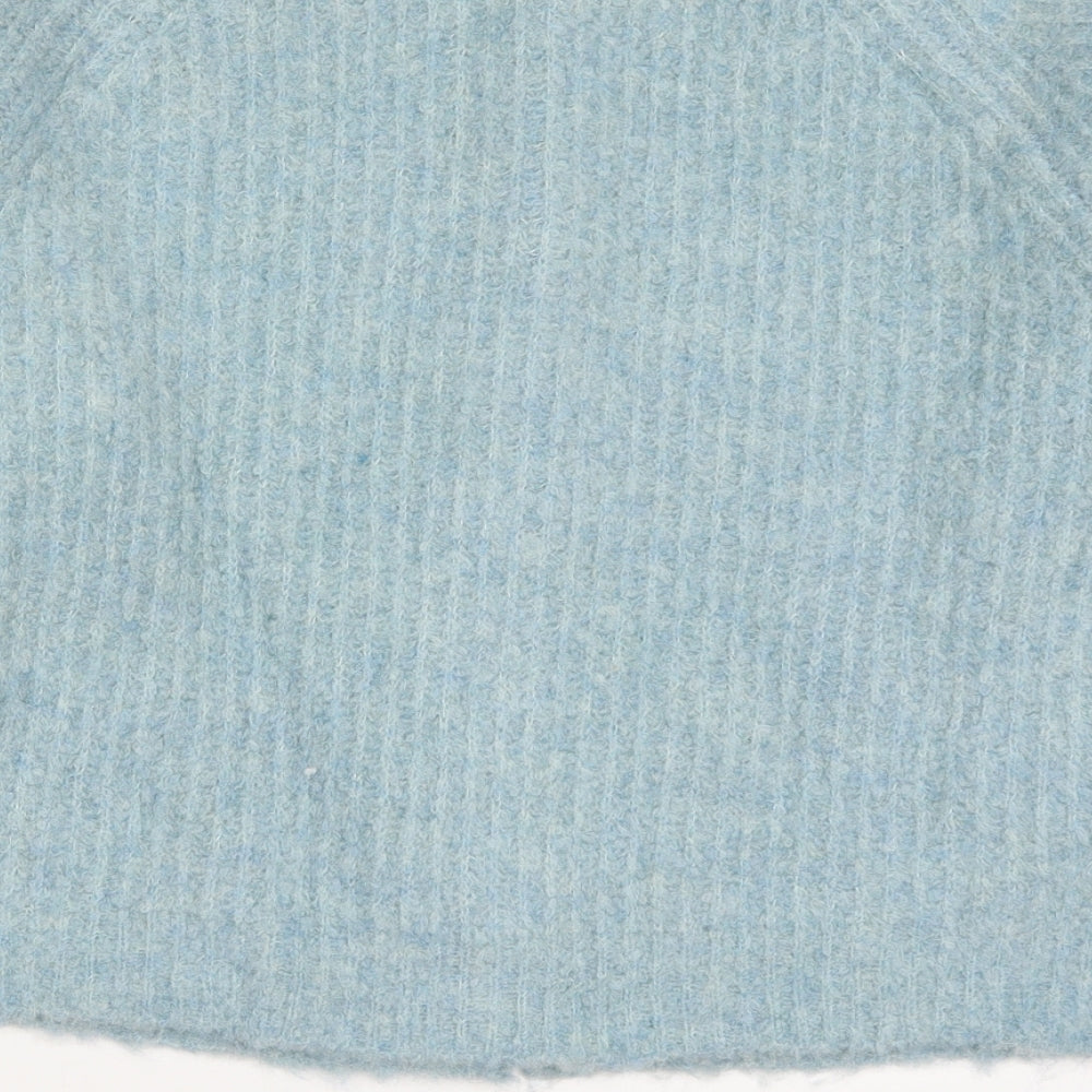 Primark Womens Blue  Knit Cardigan Jumper Size 18