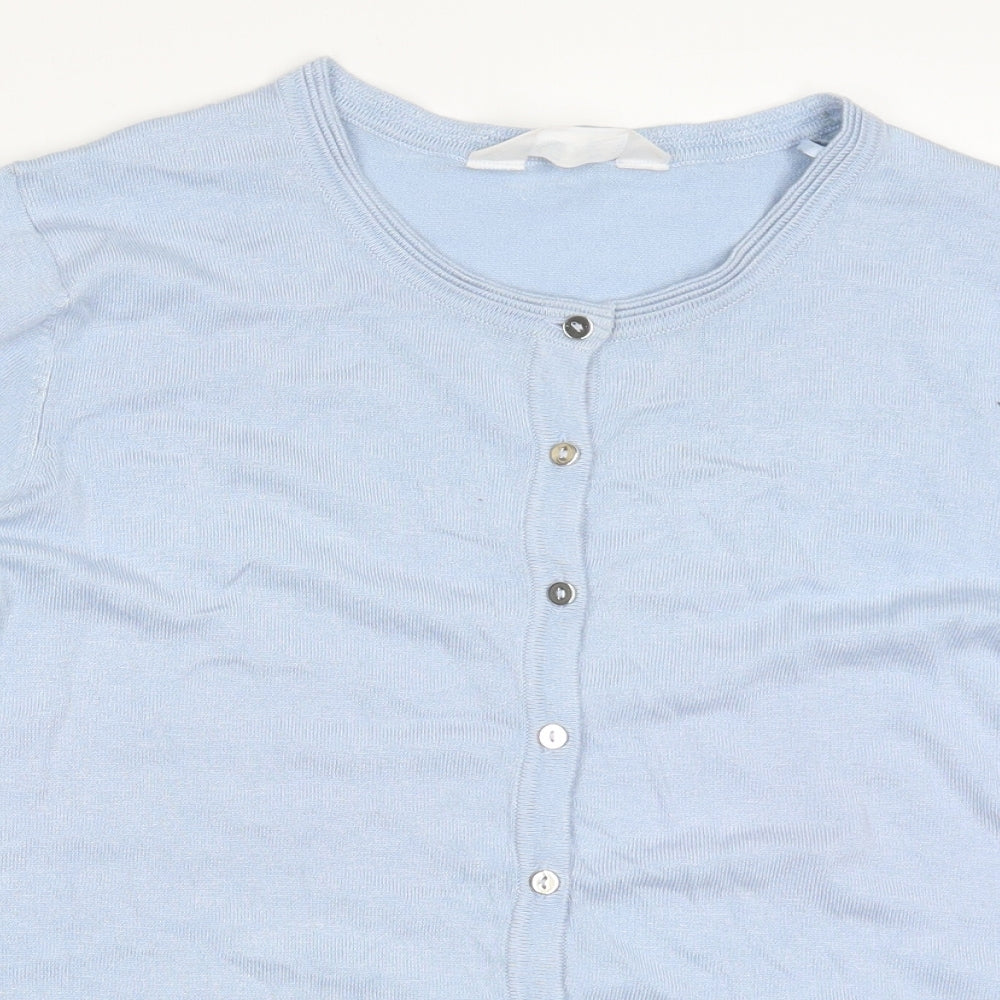 Primark Womens Blue   Cardigan Jumper Size 18