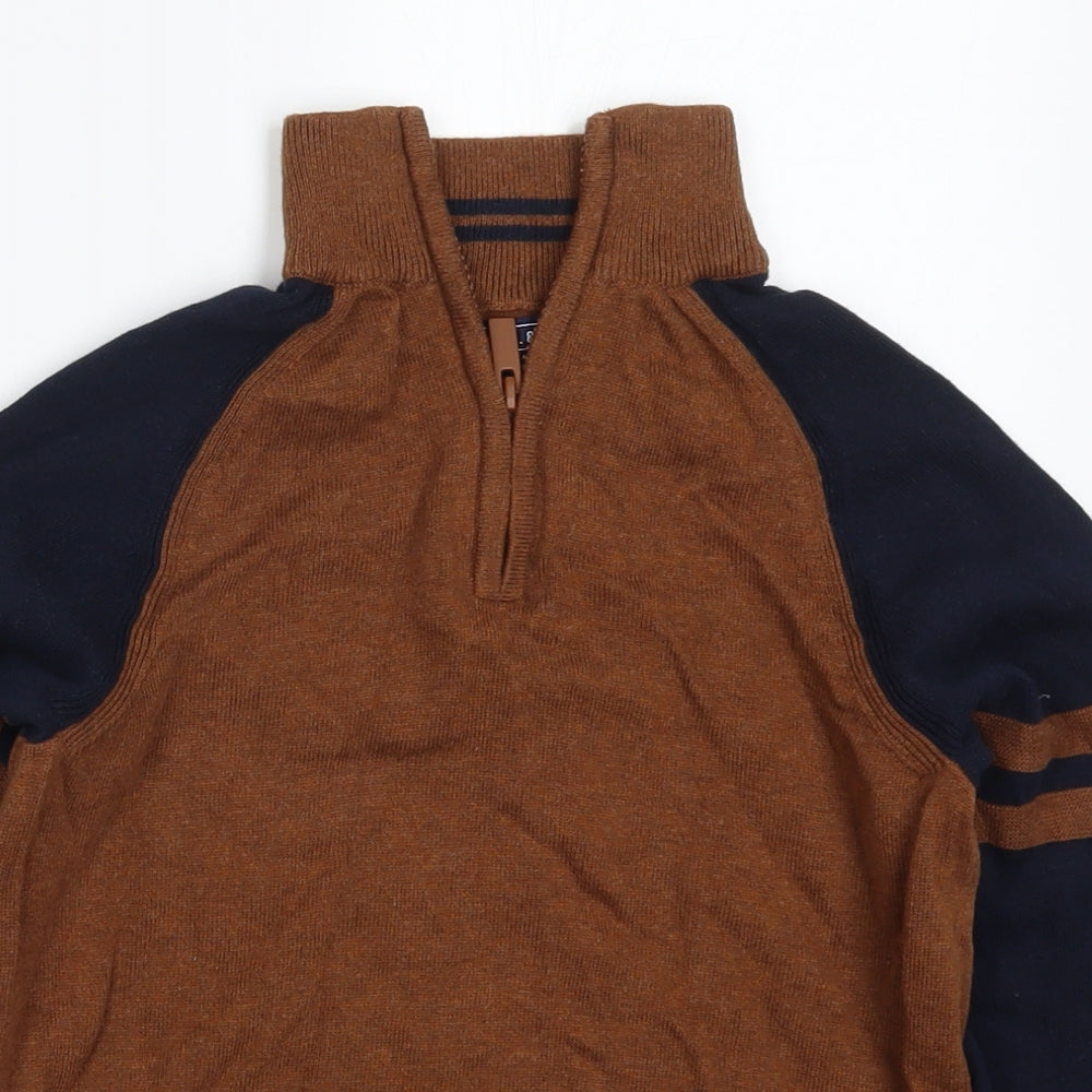 NEXT Boys Brown   Pullover Jumper Size 9 Years