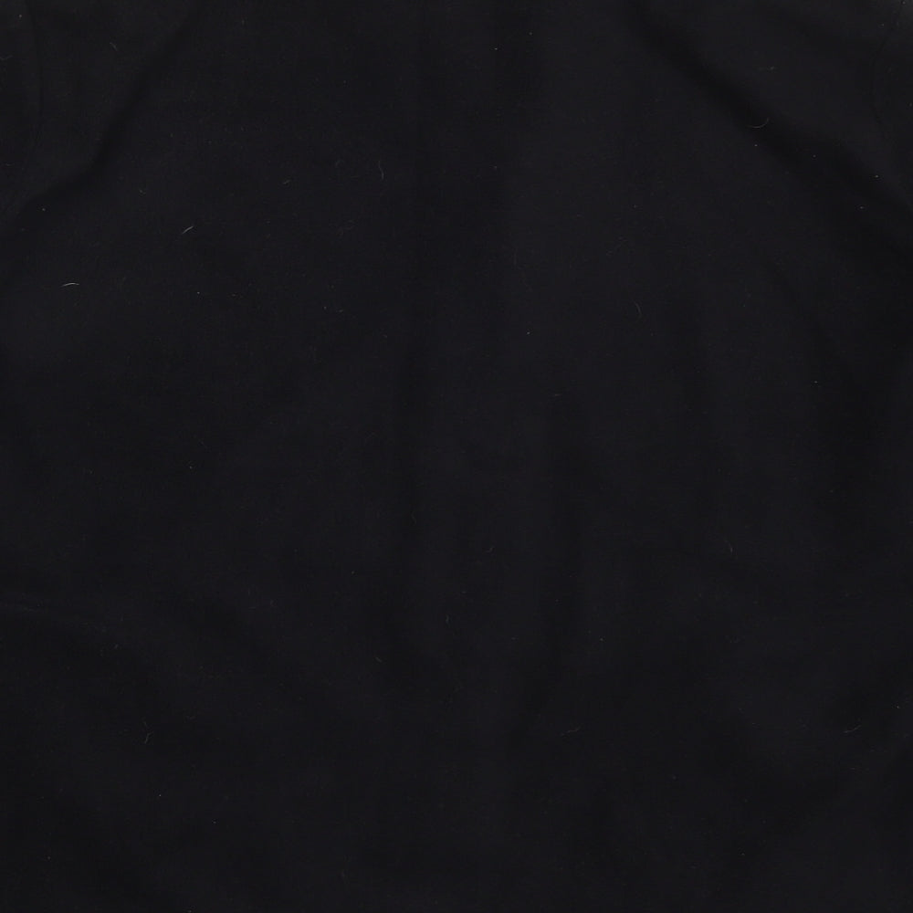 Marks and Spencer Womens Black  Fleece Jacket  Size 18