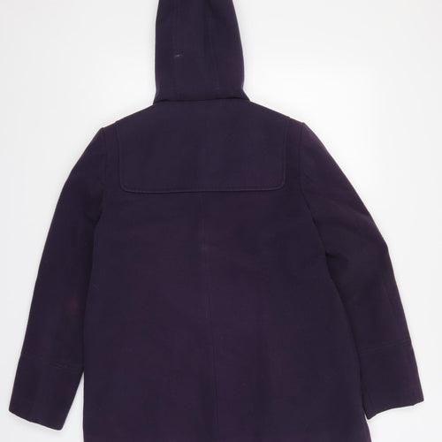 Dorothy Perkins Womens Purple   Pea Coat Coat Size 12
