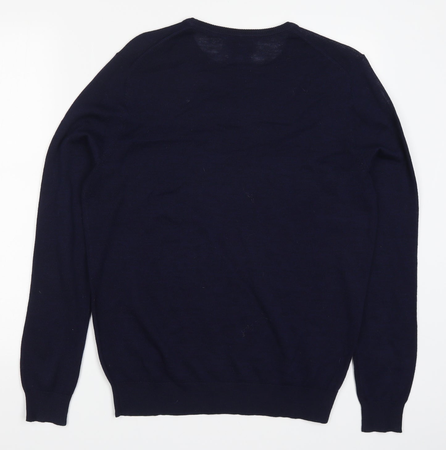 Peckam Rye Mens Blue   Pullover Jumper Size M