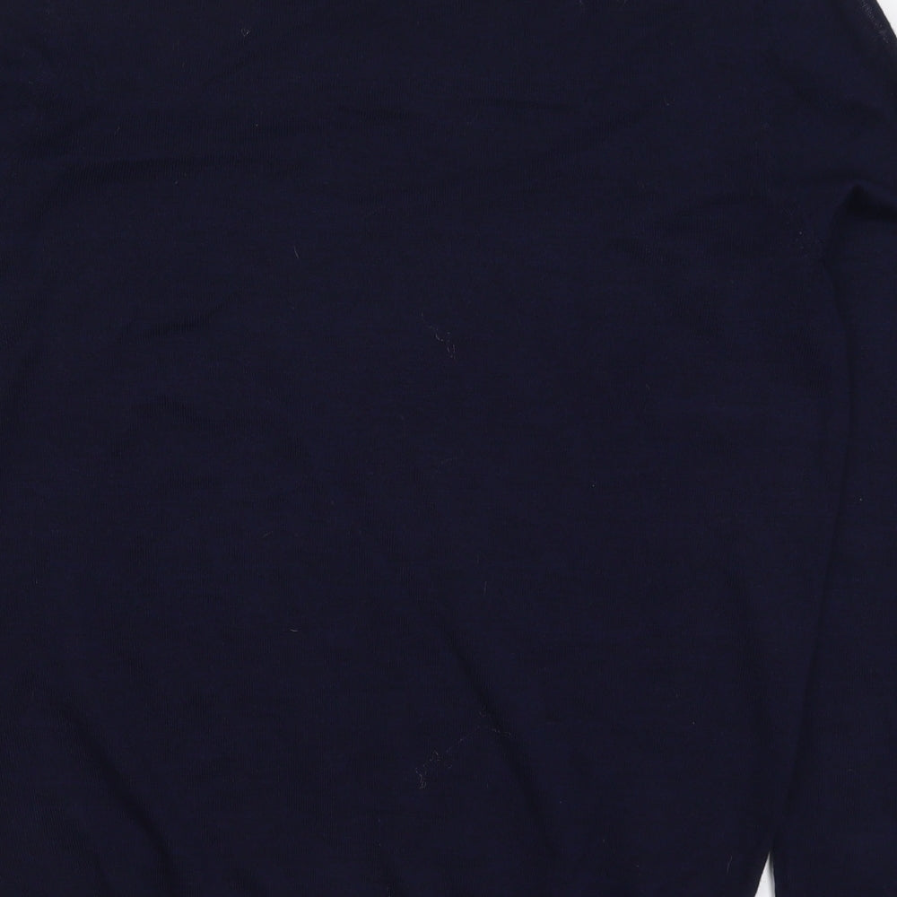 Peckam Rye Mens Blue   Pullover Jumper Size M